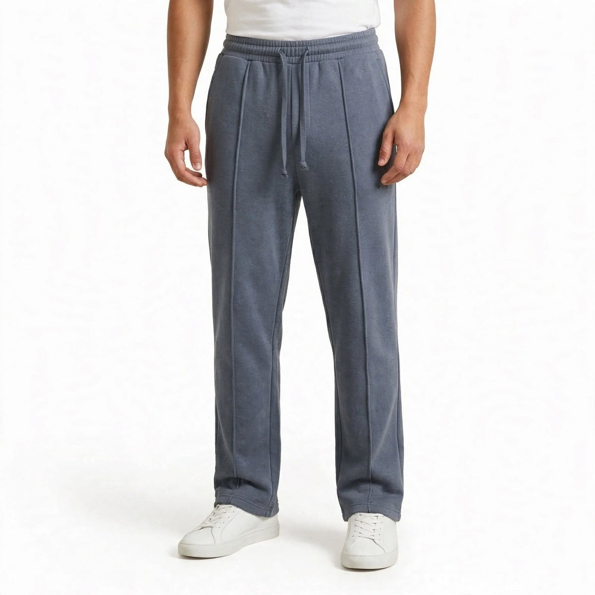 Men's Gray Casual Trousers – Comfortable Everyday Wear