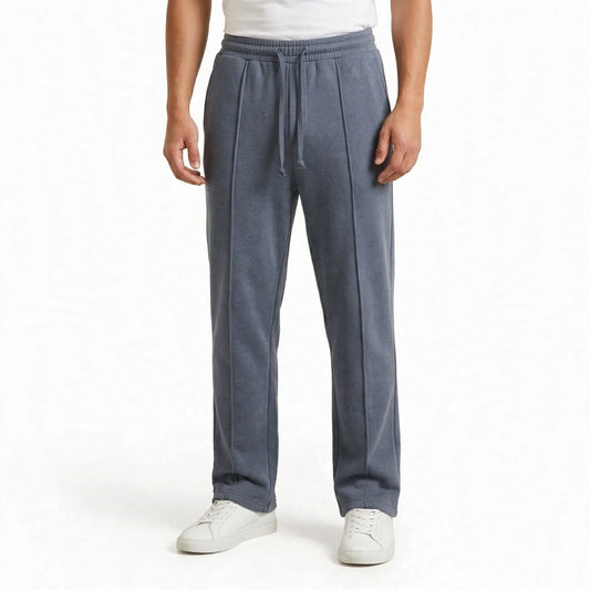 Men's Gray Casual Trousers – Comfortable Everyday Wear
