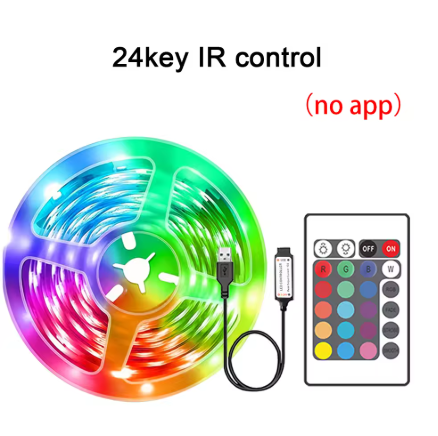 RGB Led Strip Lights Tape for Room Decoration