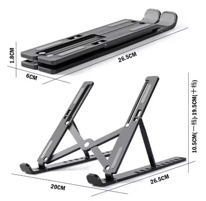 Foldable Laptop Stand Adjustable Portable Notebook Bracket Support